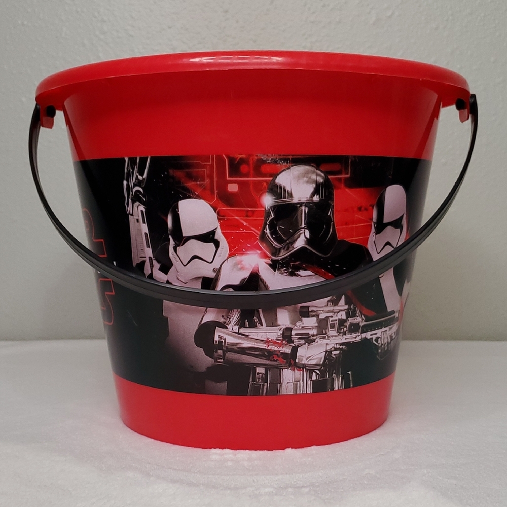 Star Wars Bucket The Last Jedi Storm Trooper Halloween Costume Beach Toys